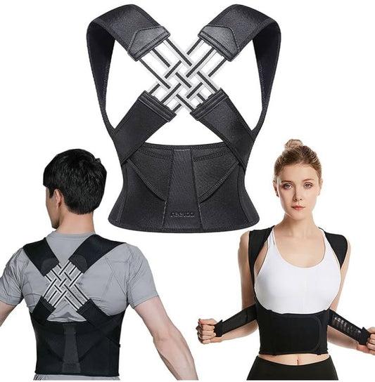 Back Brace Posture Corrector for Women and Men with Spine Vertical Alignment System,