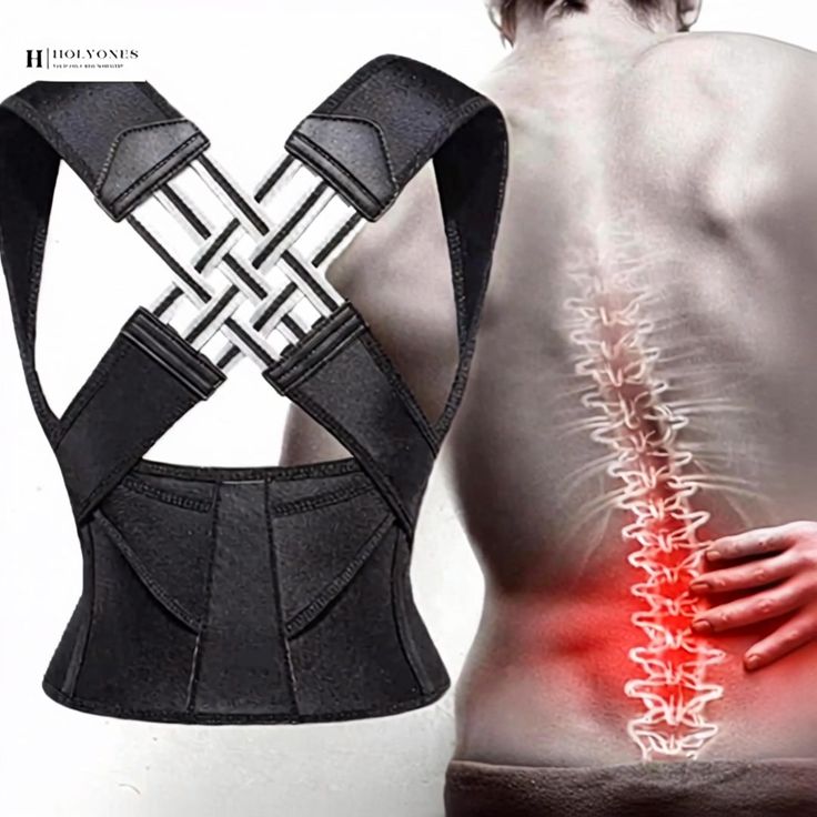 Back Brace Posture Corrector for Women and Men with Spine Vertical Alignment System,