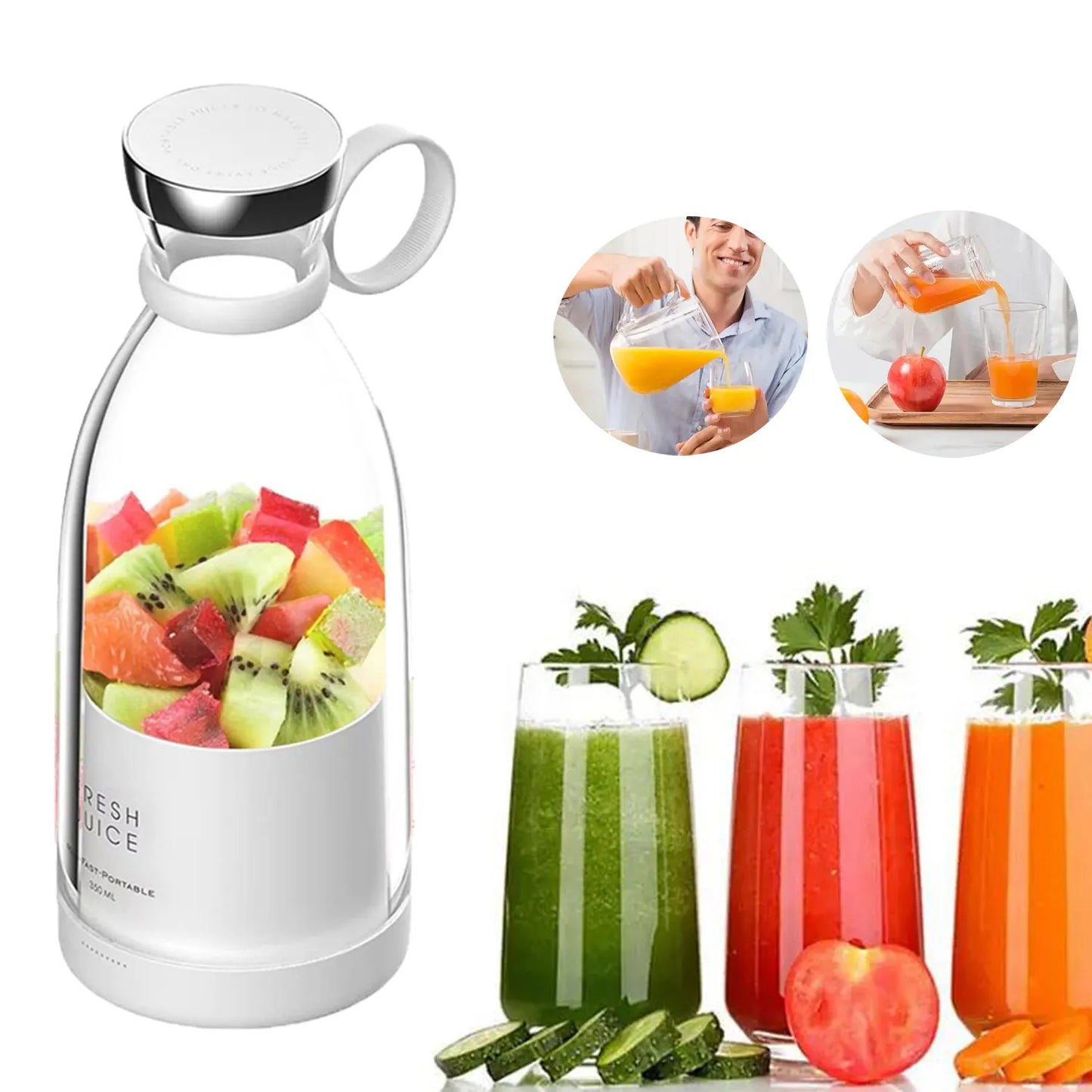 Portable Juicer Bottle