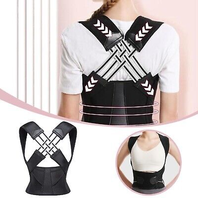 Back Brace Posture Corrector for Women and Men with Spine Vertical Alignment System,